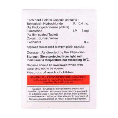 FINABALD T Capsule 10's - Bladder And Prostate Disorders-Dru