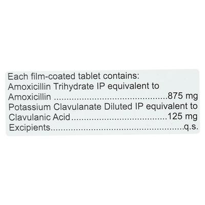 CLAVAM 1gm Tablet 10's - Bacterial Infections-Pen