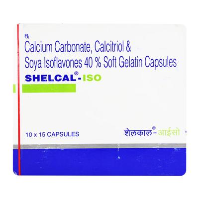 Shelcal Iso Capsule 15'S - Osteoporosis-Age