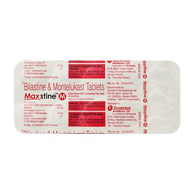 MAXSTINE M Tablet 10's - Allergies-Ant