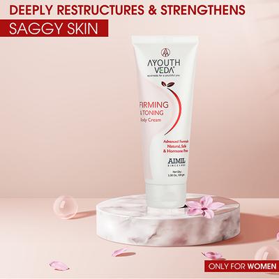 Ayouthveda Firming & Toning Body Cream 100 gm - Creams/Oils/Lotions