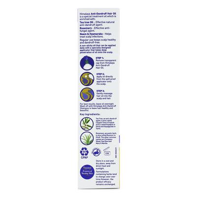 Himalaya Anti-Dandruff Hair Oil With Tea Tree Rosemary 200 ml - Hair Oils