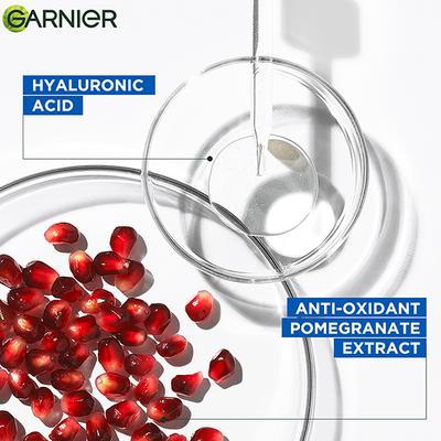 Garnier Skin Naturals, Hydra Bomb, Serum Mask Replumping Pomegranate For Dry , Dehydrated Skin 28gm - Sheet Masks
