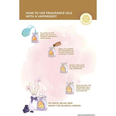 House of Aroma Mysore Sandal Fragrance Oil 100 ml - Carrier Oils