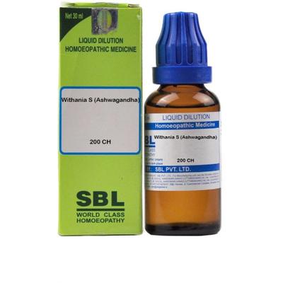 SBL Withania S (Ashwagandha) 200C Liquid 30 ml - Dilutions