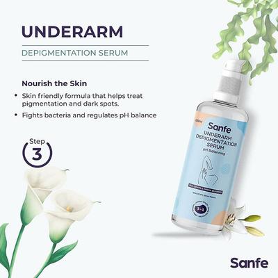 Sanfe Underarm Depigmentation Serum - Sea Grape & Green Seaweed 100 ml - Lotions & Creams