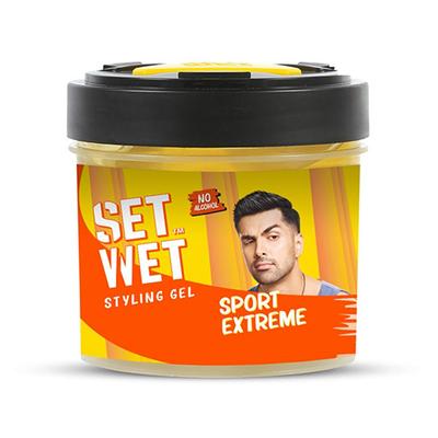 Set Wet Styling Hair Gel for Men - Sport Extreme 250 gm - Hair Gels & Waxes