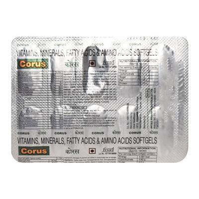 Corus Capsule 10'S - Supplements-Vam