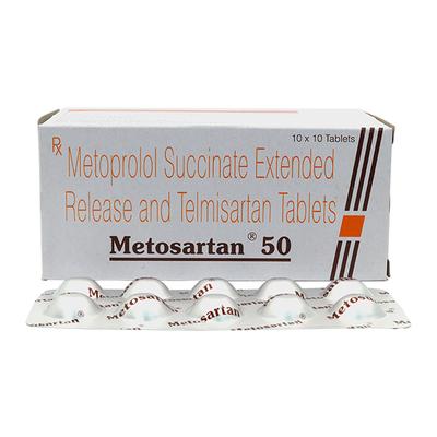Metosartan 50mg Tablet 10'S - Hypertension-Ana