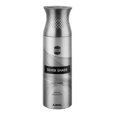 Ajmal Carbon & Silver Shade & Silver Shade Deodorant Spray - For Men (Pack Of 3) 200 ml - Men Perfumes (Edt/Edp)
