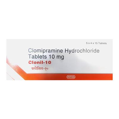 CLONIL 10 Tablet 15's - Depression-Ant