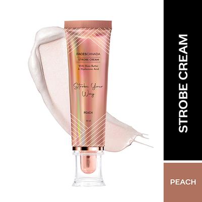 Faces Canada Strobe Cream - Peach 30 gm - Highlighters & Illuminators