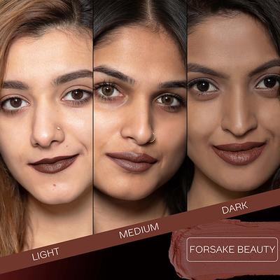 Facescanada Weightless Matte Finish Lipstick Forsake Beauty 01 4.5 gm - Lipsticks