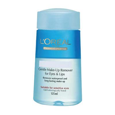 L'Oreal Paris Dermo Expertise Lip and Eye Make-Up Remover 125 ml - Make Up Removers