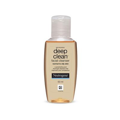 Neutrogena Deep Clean Facial Cleanser 50 Ml - Face Scrubs