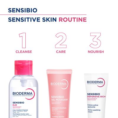 Bioderma Sensibio Defensive Rich Active Soothing Cream Hydration/Moisturisation 12h Nutrition 40 ml - Face Moisturizers