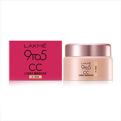 Lakme 9 To 5 Cc Mousse Beige 25 gm - Foundation