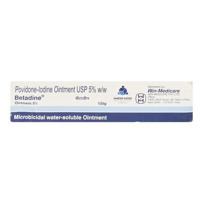 Betadine Ointment 125gm - Wound Care-Ski