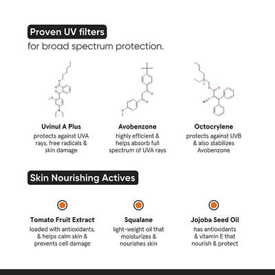 Minimalist Invisible Sunscreen Spf 40+ Pa +++ With Tomato Fruit Extract 50 gm - Face Sunscreen