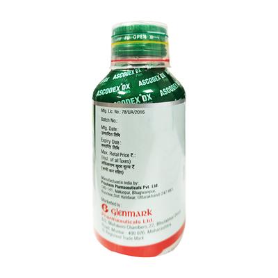 ASCODEX DX PLUS Syrup 100ml - Cough And Cold-Cou