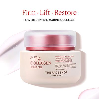 The Face Shop Pomegranate and Collagen Volume Lifting Cream 50 ml - Face Moisturizers