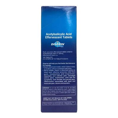 Disprin Regular Effervescent Tablet 10'S - Pain Relief Supplement