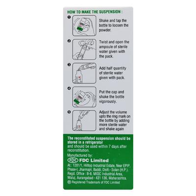 ZIFI 100mg DRY Syrup 30ml - Bacterial Infections-Cep