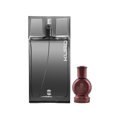Ajmal Kuro EDP Aromatic Spicy Perfume And Tempest Concentrated Perfume Oil Floral 102 ml - Perfumes (Edt/Edp)