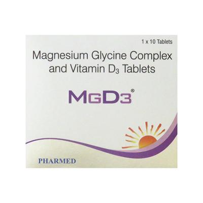 Mgd3 250mg Tablet 10'S - Supplements-Vam