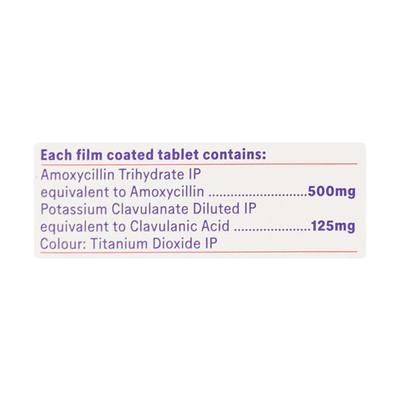 Clamp 625mg Tablet 10'S - Bacterial Infections-Pen