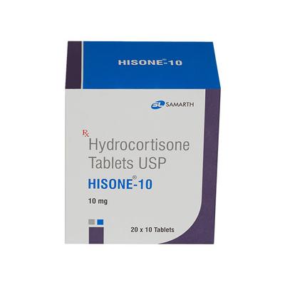 Hisone 10mg Tablet 10'S - Hormonal Therapy-Cor