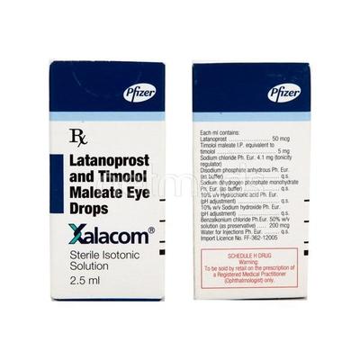 Xalacom Eye Drops 2.5ml - Glaucoma-Ant