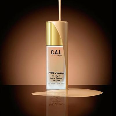 CAL Losangeles Pro Coverage Skin Perfector Stay On Foundation Natural Beige 45 ml - Foundation