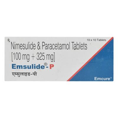 Emsulide P Tablet 10'S - Pain relief-Nsa