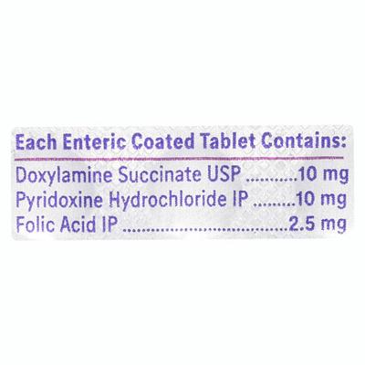 PREGNIDOXIN PLUS Tablet 30's - Vomitting/Emesis-Ant