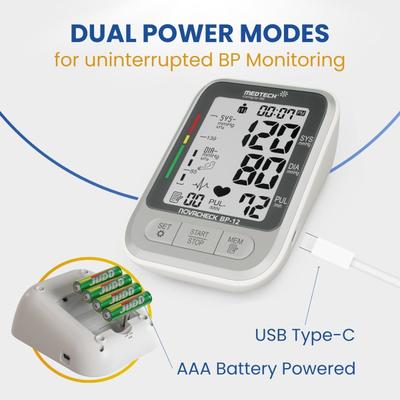 MedTech Fully Automatic Digital BP Monitor - BP12 - Blood Pressure Monitor Device