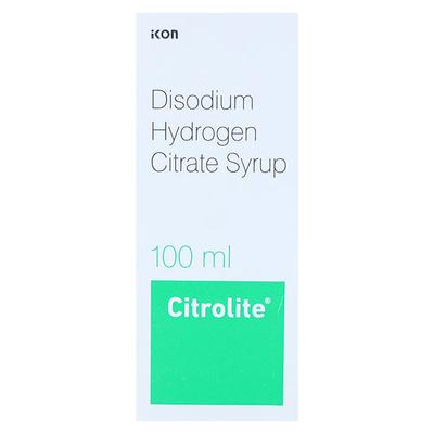 CITROLITE Syrup 100ml - Kidney Disease/Stones-Uri
