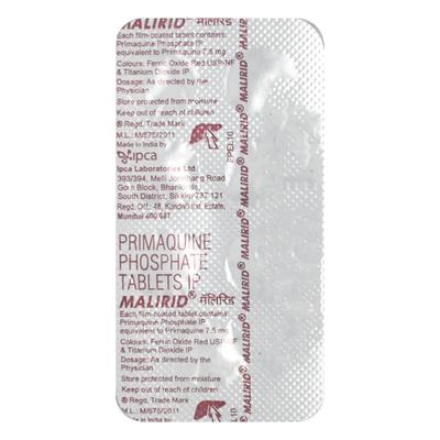 Malirid Tablet 7'S - Malarial