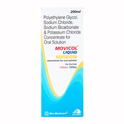 Movicol Orange Flavour Liquid 200ml - Constipation-Lax