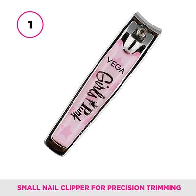 Vega D'Zyner Beauty Set - Tools (BS-02) 6's - Tweezers