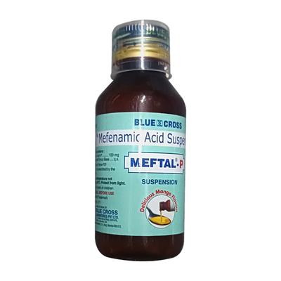 MEFTAL P DELICIOUS MANGO FLAVOUR Suspension 100ml - Pain relief-Nsa
