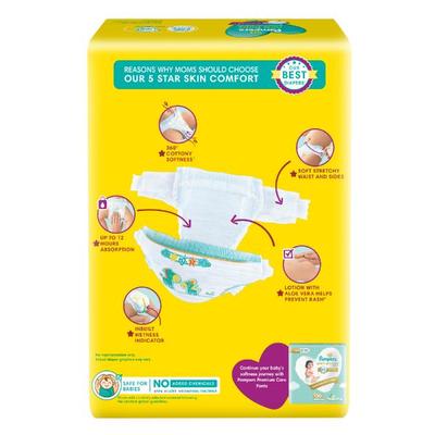 Pampers New Baby Premium Taped Diaper Pants 72's - Diapers & Wipes