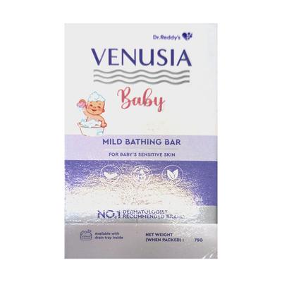 VENUSIA BABY MILD BATHING Bar 75g - Cleanser-Emo