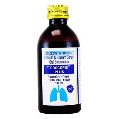 COSCOPIN PLUS NEW Sugar Free Oral Suspension 100ml - Cough And Cold-Cou