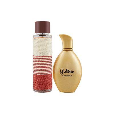 Maryaj Deuce Homme EDP Spicy Woody Perfume And Maryaj Goldie EDP Fruity Floral Perfume 200 ml - Perfumes (Edt/Edp)