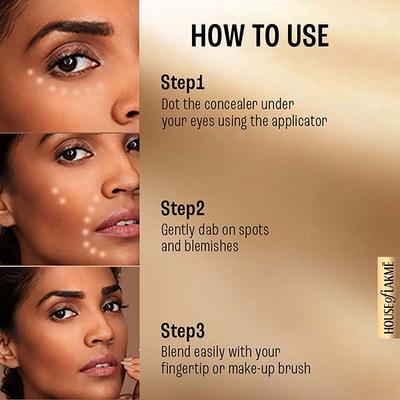 Lakme 9to5 Primer + Matte Liquid Concealer 24 Beige 5.4 ml - Concealer