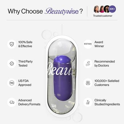 Beautywise Dual Action Body Shape, Weight Management for Men & Women 30's - Multi-Vitamins