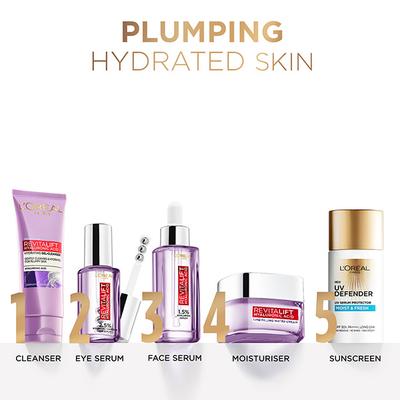 Loreal Paris Revitalift Hyaluronic Acid Micro - epidermic Hyaluron Line Filling Water Cream 50 ml - Face Moisturizers