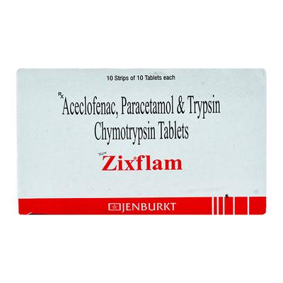 ZIXFLAM NEW Tablet 10's - Pain relief-Nsa
