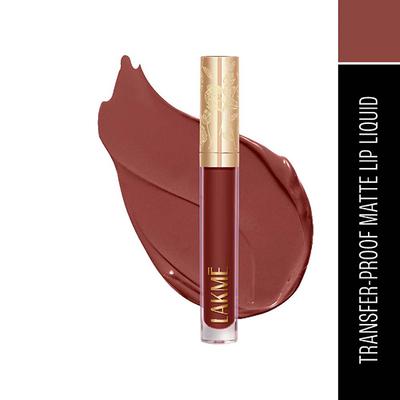 Lakme Rouge Bloom Matte Lip Liquid Enchanted Woods 307 3.5 ml - Liquid Lipsticks